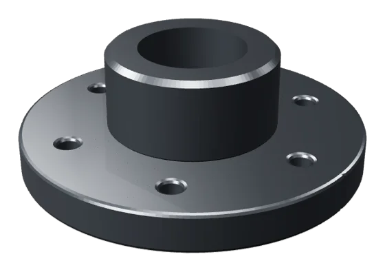 Flanges & bolt-circle plates render