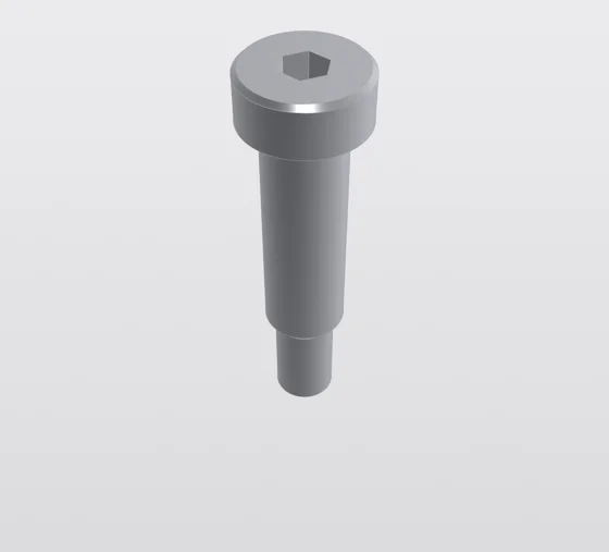 Custom shoulder bolts render